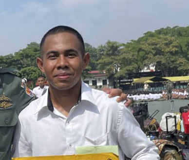 Joni, Pahlawan Tiang Bendera, Kini Resmi Bergabung dengan TNI AD