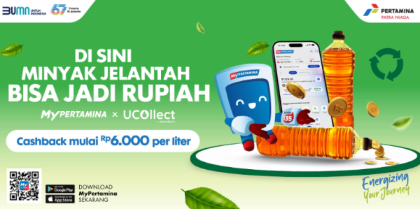 Pertamina Patra Niaga Kumpulkan Minyak Jelantah untuk Biofuel, Masyarakat Dapat Reward