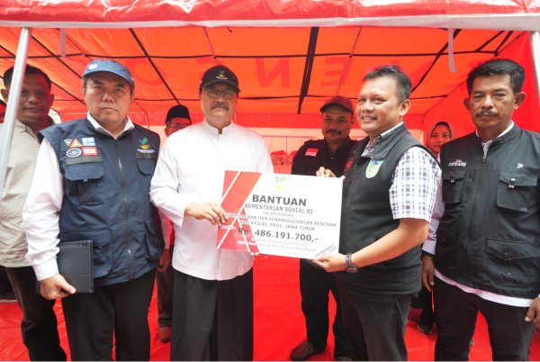 Menteri Sosial Resmikan Lumbung Sosial di Kediri untuk Persiapan Bencana