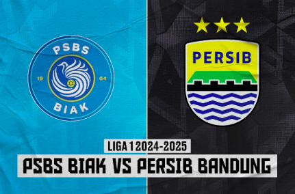 Susunan Pemain PSBS Biak Vs Persib Bandung di Pekan ke-18 Liga 1 2024/2025