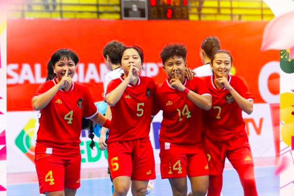 Kemenangan 6-0 atas India Bawa Timnas Futsal Putri Indonesia ke Piala Asia U20 2025