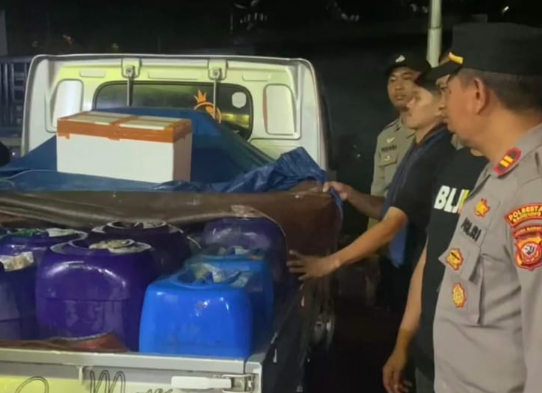 Ribuan Liter Tuak Siap Edar Berhasil Digagalkan Jajaran Polsek Soreang