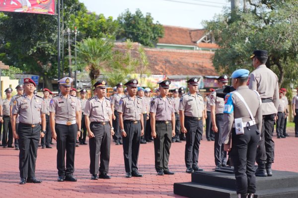 164 Personel Polresta Bandung Naik Pangkat, Wakapolres Ingatkan Soal Tanggungjawab