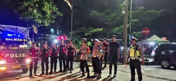 Polresta Bandung Gelar KRYD di Kawasan Soreang untuk Jaga Kamtibmas