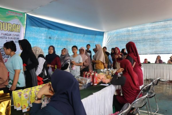Jual Beras Hingga Bawang, Pemkot Sukabumi Gelar GPM di Lima Kecamatan