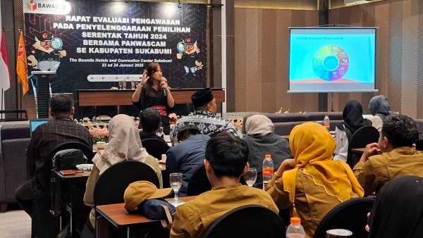 Bawaslu Sukabumi Evaluasi Proses Pengawasan Pilkada 2024