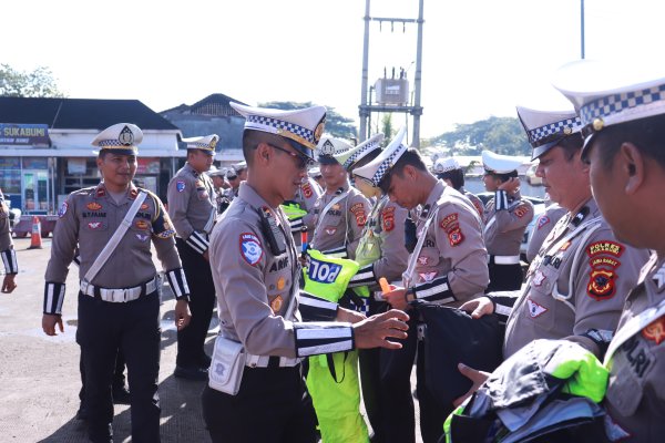 Satlantas Polres Sukabumi Terjunkan Personel Antisipasi Macet di Jalur Utara dan Wisata