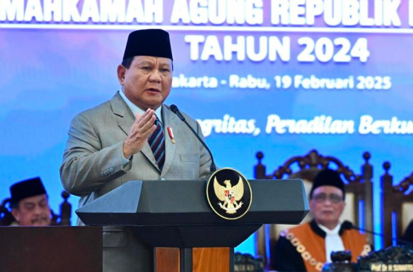 Prabowo Gelar Open House pada Idul Fitri 1446 H di Istana Merdeka