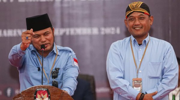 KPU Kaltim Tetapkan Rudy-Seno sebagai Gubernur dan Wakil Gubernur Terpilih