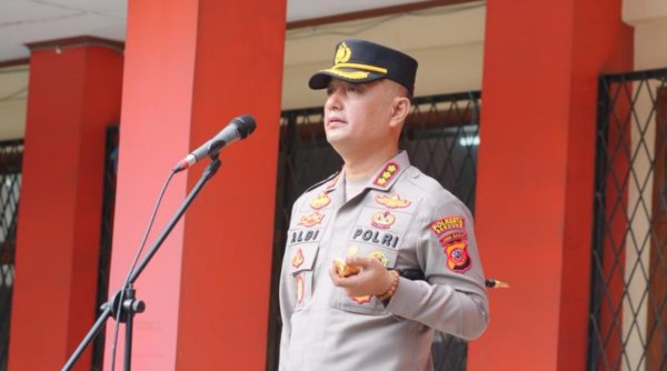 Kapolresta Bandung Laksanakan Police Goes to School di SMKN 7 Baleendah