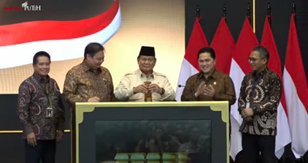 Prabowo Resmikan Layanan Bank Emas di Jakarta, Harapan Baru untuk Ekonomi Indonesia