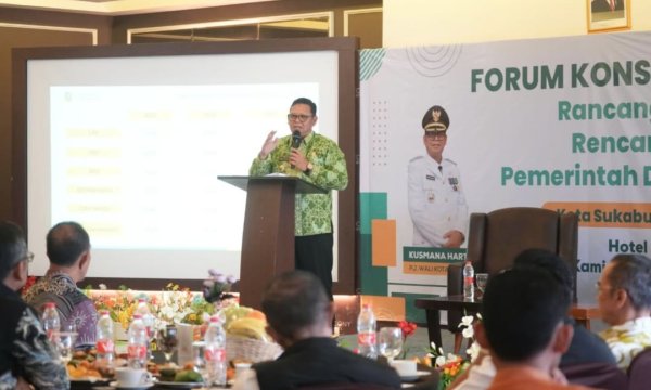 FKP Rancangan Awal RKPD Kota Sukabumi Digelar, Pj: Pembangunan Butuh Kolaborasi