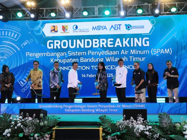 Groundbreaking SPAM Bandung Timur, Bupati: Kado Akhir Jabatan untuk Warga