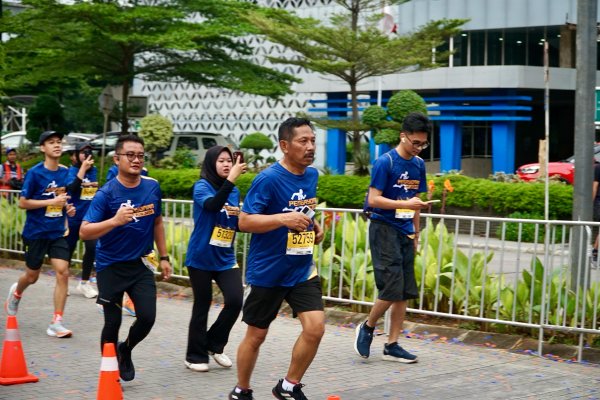 Kanwil Kemenkum Jatim Ikut Pengayoman Run 2025, Dukung Pola Hidup Sehat