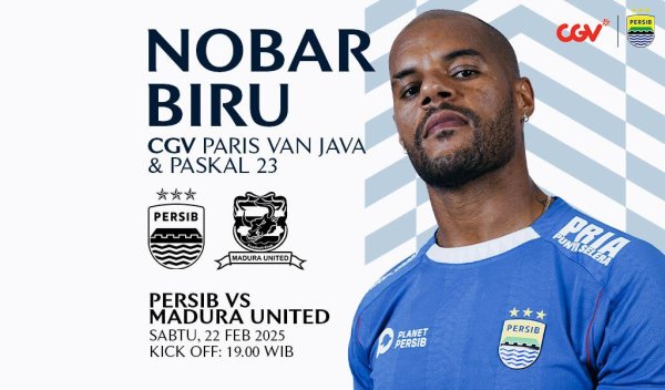 Persib vs Madura United: Bobotoh Tak Perlu Khawatir, Nobar Biru Siap Hadir!