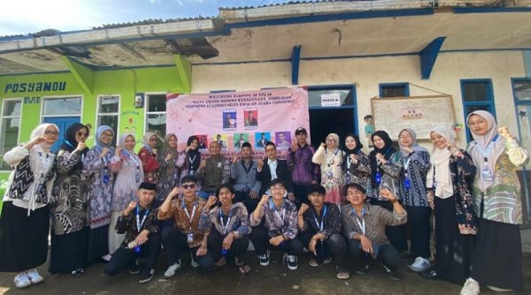 Mahasiswa KKN STAI Baitul Arqom Al Islami Bantu Pemilihan RW di Desa Warnasari