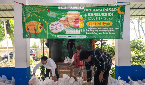 Operasi Pasar Bersubsidi di Bandung Sediakan 4.426 Paket Sembako Murah