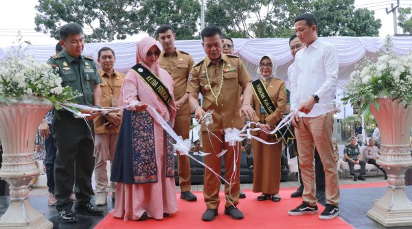 Bupati Bandung Resmikan Soft Launching Pasar Ikan Modern Soreang