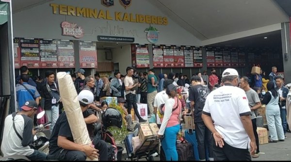 Terminal Kalideres Catat 6.115 Penumpang pada H-3 Idul Fitri: Penurunan 6% dari Tahun Lalu
