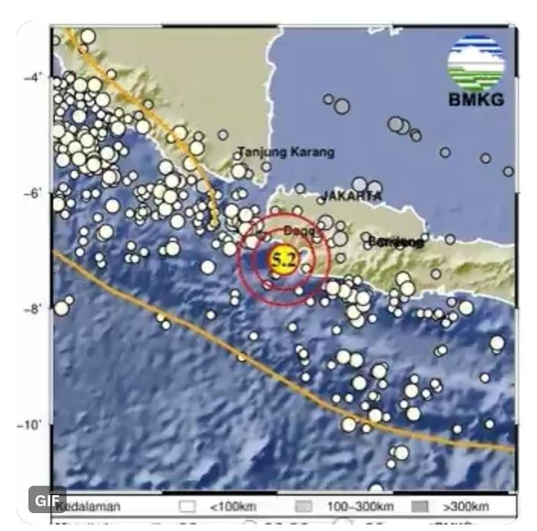 Gempa Bayah Banten 5,2 Magnitudo Kejutkan Warga Sukabumi