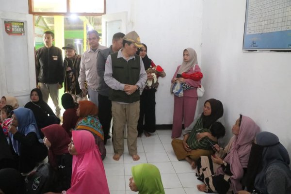Pemkab Sukabumi Memastikan Kebutuhan Masyarakat Terdampak Bencana Terpenuhi