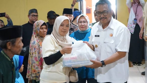 Per Paket Rp 72 Ribu, Melihat Operasi Pasar Bersubsidi Jelang Idul Fitri di Sukabumi