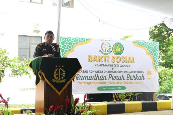 Kejaksaan Negeri Cianjur Gelar Bakti Sosial dan Buka Bersama, Perkuat Silaturahmi dan Kepedulian Sosial