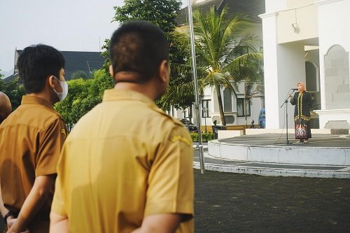Sekda Sumedang Tegaskan Efisiensi Anggaran Tak Pengaruhi Kedisiplinan ASN