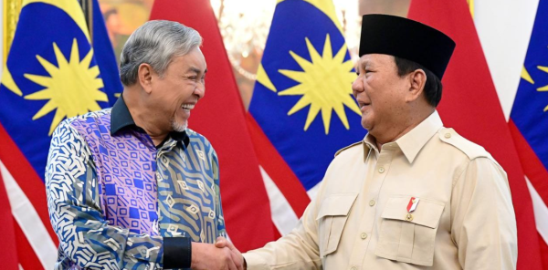 Presiden Prabowo Terima Kunjungan Wakil PM Malaysia di Istana Merdeka