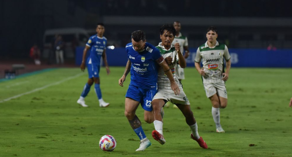 Gustavo Franca Antar Persib Unggul 1-0 atas PSS di Babak Pertama