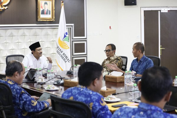 Kemensos Dukung Rencana Digitalisasi Penyaluran Bansos