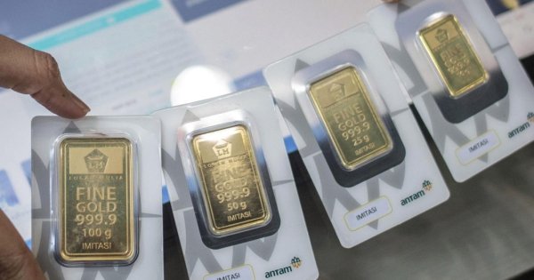 Harga Emas Antam Meroket Rp 35.000, Tembus Rp 1,94 Juta per Gram