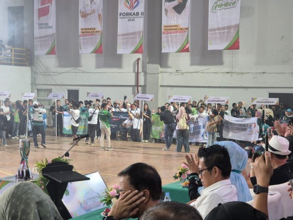 Raih Medali Terbanyak, Kontingen Kecamatan Soreang Raih Juara Umum FORKAB 2 Tahun  2025