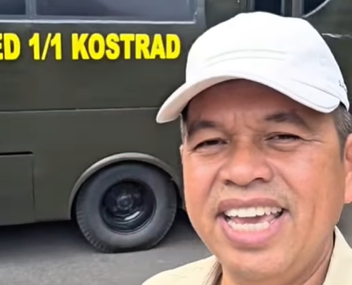 40 Siswa Dikirim ke Pelatihan Militer di Resimen Armed 1 di Purwakarta