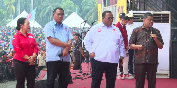 Said Iqbal Sampaikan 6 Tuntutan Utama Buruh pada May Day 2025 di Monas
