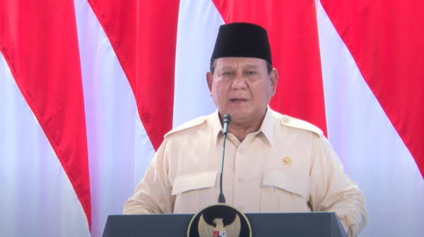 Timnas Hadapi Timur Tengah, Prabowo Minta Tetap Fokus dan Berani