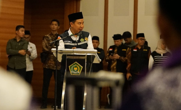 Kloter Pertama Jemaah Haji Diberangkatkan, Tiga Menteri Hadir Lepas Keberangkatan