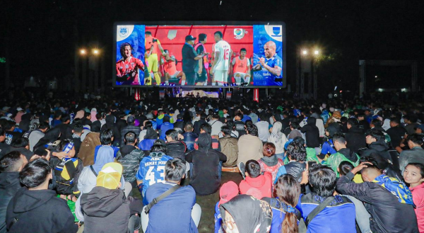 Farhan dan Pangdam Siliwangi Sepakat Jadikan Nobar Persib Tradisi Rutin