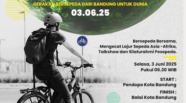 Hari Sepeda Sedunia: Sepeda Bukan Sekadar Transportasi, Tapi Simbol Perubahan Kota