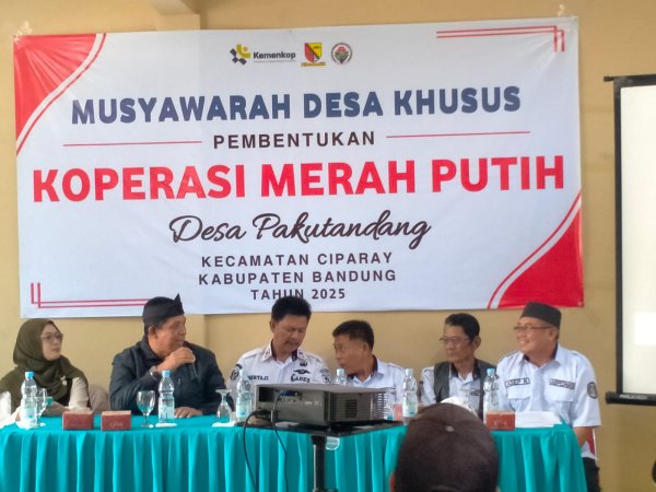 Koperasi Desa Merah Putih Dibentuk, Camat Ciparay: Kepala Desa Merasakan Denyut Nadi Perekonomian Masyarakat
