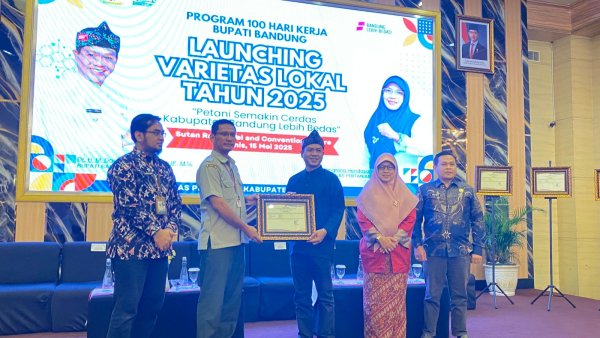 Bupati Bandung Luncurkan Lima Varietas Lokal Unggulan untuk Tingkatkan Ketahanan Pangan