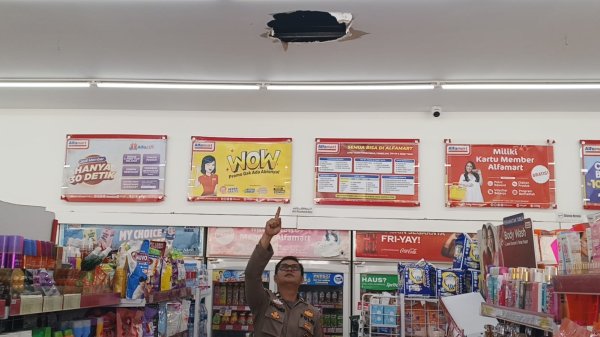 Minimarket di Sukabumi Rugi Puluhan Juta Rupiah Akibat Dibobol Maling