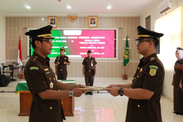 Fahmi Rachman Jabat Kasi Intel Kejari Kabupaten Sukabumi