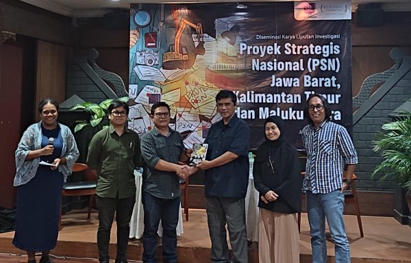 Buku Karya Liputan Investigasi PSN Resmi Diluncurkan di Jakarta