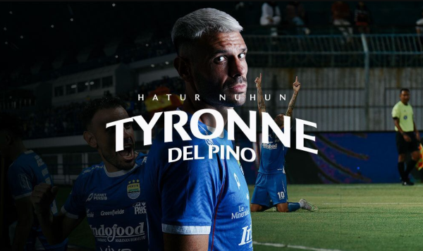 Dua Musim Penuh Perjuangan, Tyronne del Pino dan Persib Resmi Berpisah