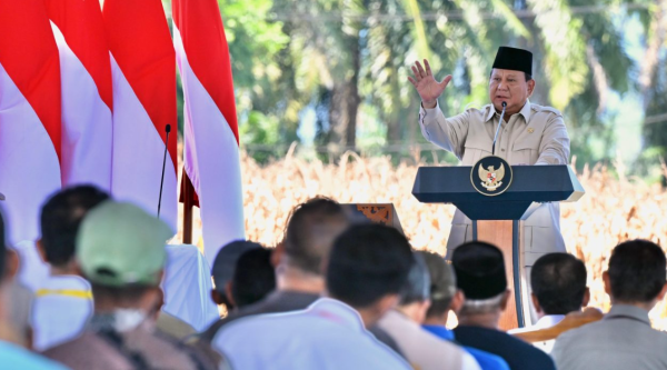 Panen Raya Jagung di Kalbar, Prabowo Tegaskan Kedaulatan Pangan Prioritas Utama