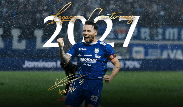Marc Klok Resmi Bertahan di Persib Hingga 2027