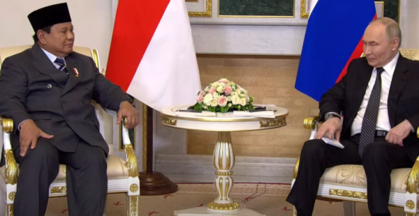 Presiden Prabowo Temui Putin di Rusia, Bahas BRICS dan Kerja Sama Strategis
