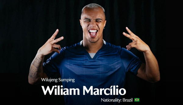 Persib Resmi Gaet William Moreira, Gelandang Brasil Pengganti Tyronne