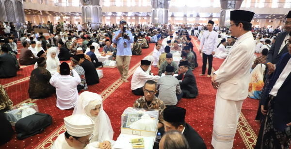 Kemenag Gelar Nikah Massal, Peserta Dapat Akta Resmi dan Bantuan Modal